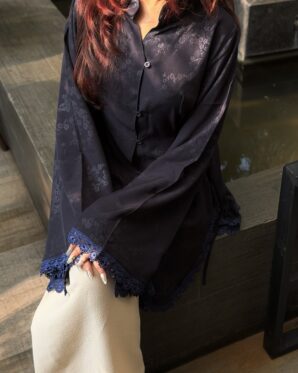 Fitoor- Blue Full Sleeve Set